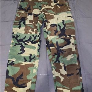 Camo Cargo Pants